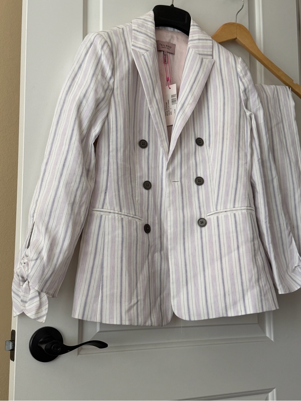Rebecca Taylor summer pinstripe suit #NWT